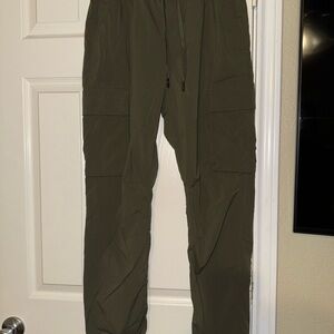 H&M Men's Dark Green Cargo Pants